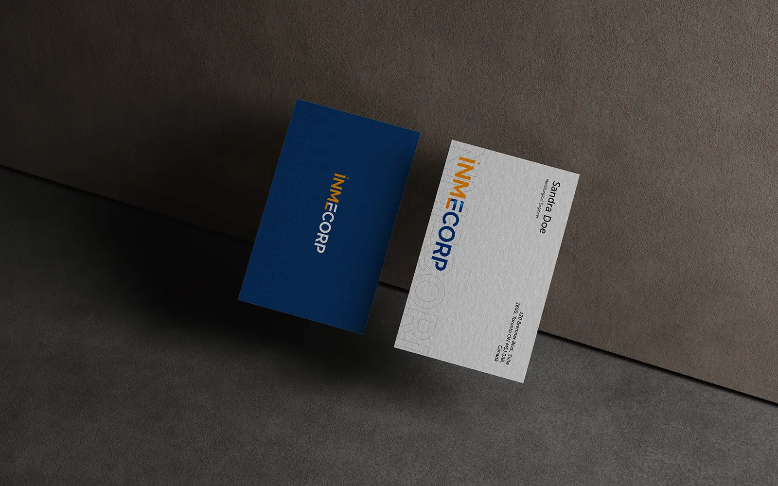 Branding corporativo Inmecorp, Tony Hall